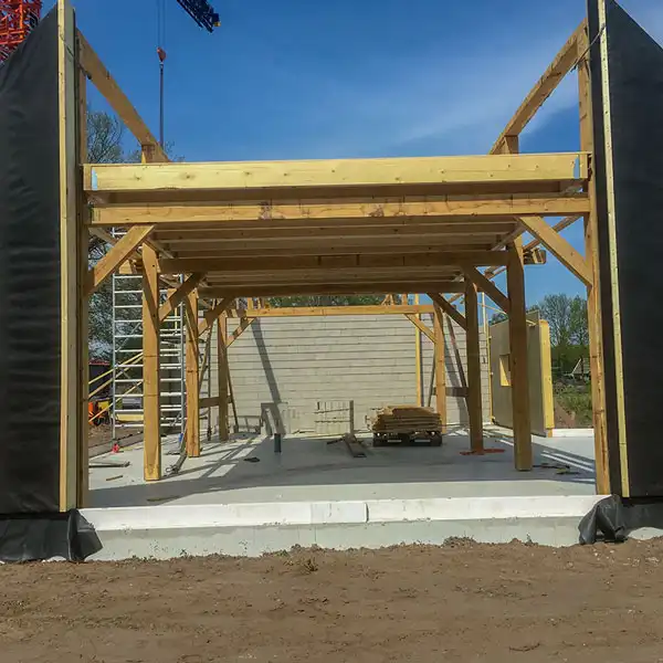 Op de HSB Bouwplaats