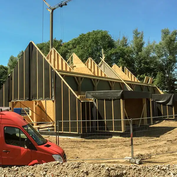 Op de HSB Bouwplaats