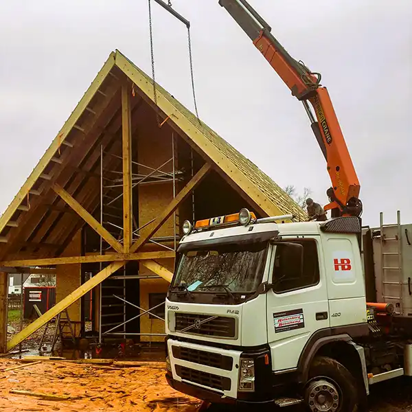 Op de HSB Bouwplaats