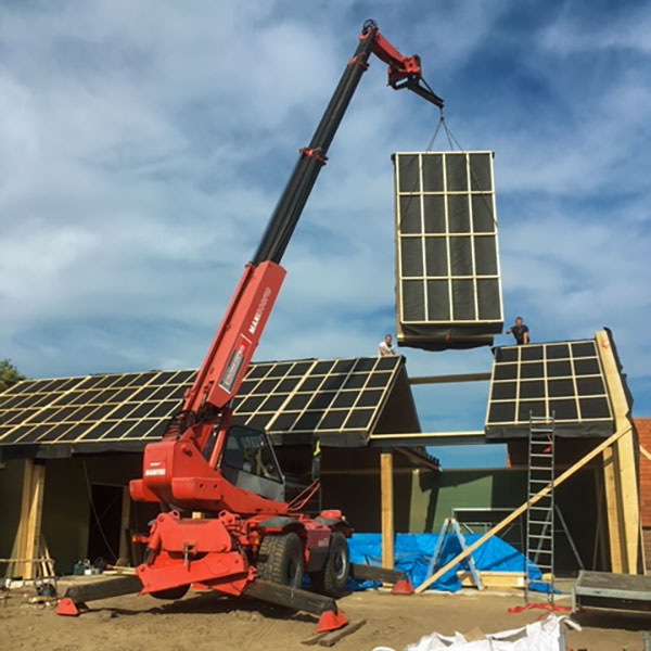 werkgebieden bouwplaats